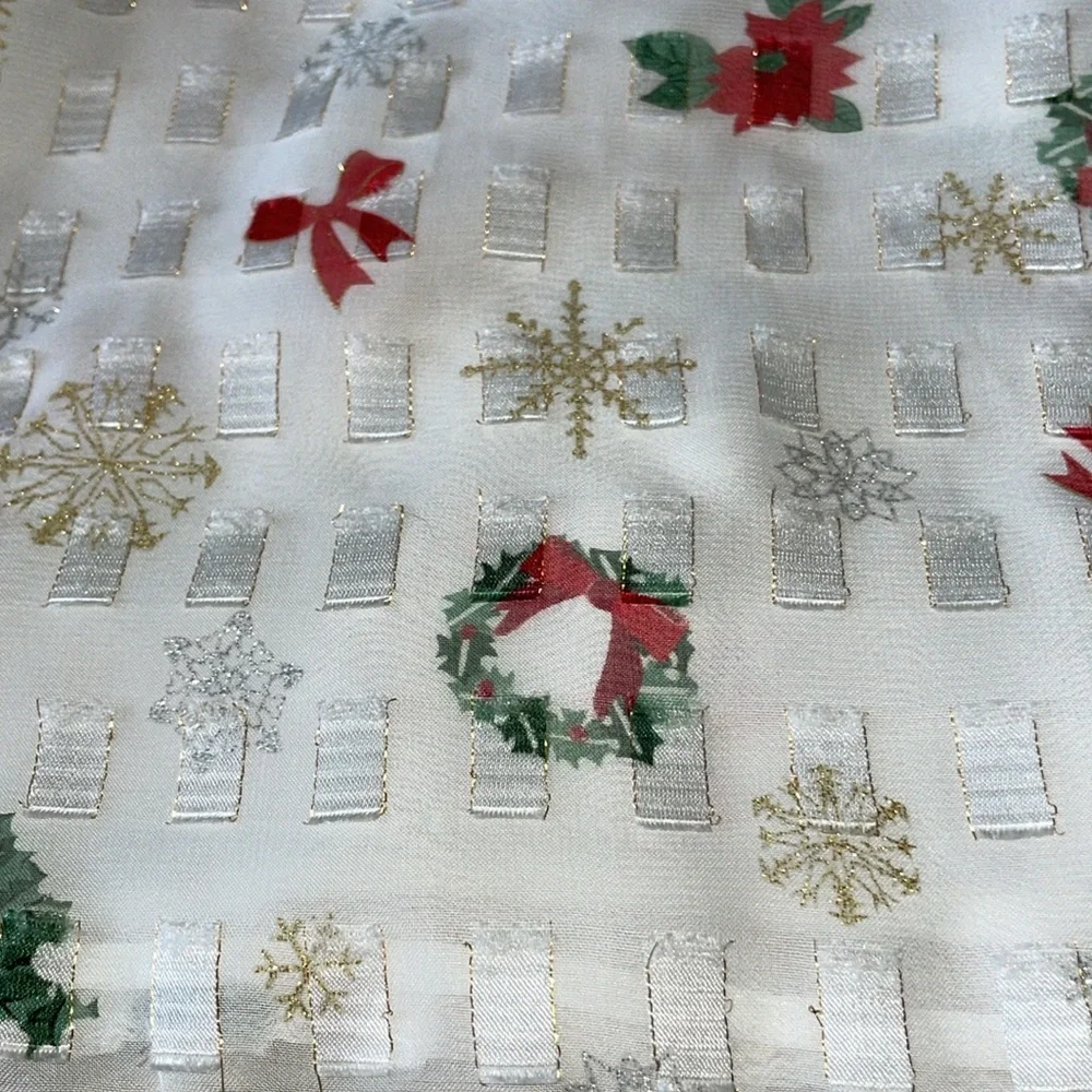 Draper’s & Damon’s Women’s SZ S Holiday Print Sleeveless Pullover Christmas Top - Picture 8 of 12